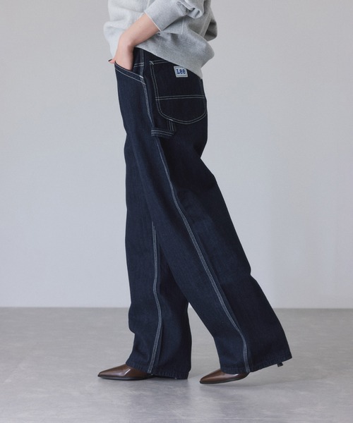 ✅Lee ヘリンボーン ペインターデニム 襤褸 フェード ✓Lee ヘリンボーン ペインターデニム 襤褸 フェード