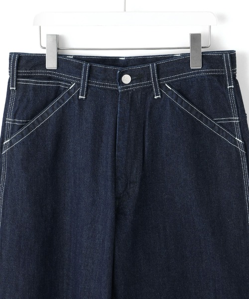 Lee(リー)の「【Lee for ADAM ET ROPE'】別注ペインターパンツ(デニムパンツ・レディース・ネイビー・X-SMALL/S/M)」の4枚目の写真
