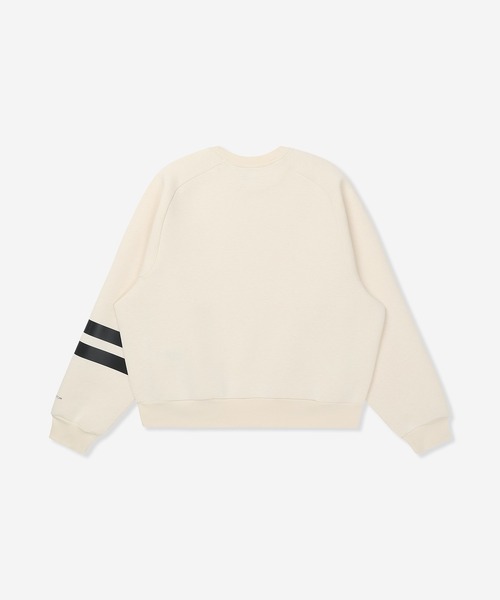 Hurley （ハーレー）の「【Hurley:ハーレー】レディースファントムスウェット　ストレッチトレーナー　吸水速乾　PHANTOM SWEAT BLOCK PARTY CREW（スウェット・レディース・オフホワイト/ブラック・MEDIUM/LARGE/SMALL）」の6枚目の写真