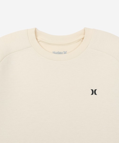 Hurley （ハーレー）の「【Hurley:ハーレー】レディースファントムスウェット　ストレッチトレーナー　吸水速乾　PHANTOM SWEAT BLOCK PARTY CREW（スウェット・レディース・オフホワイト/ブラック・MEDIUM/LARGE/SMALL）」の7枚目の写真