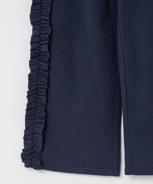 LOWRYS FARM（ローリーズファーム）の「サイドフリルカットパンツ　607239（スウェットパンツ・レディース・ネイビー/ブラウン/ブラック/グレー・SMALL/MEDIUM）」の15枚目の写真