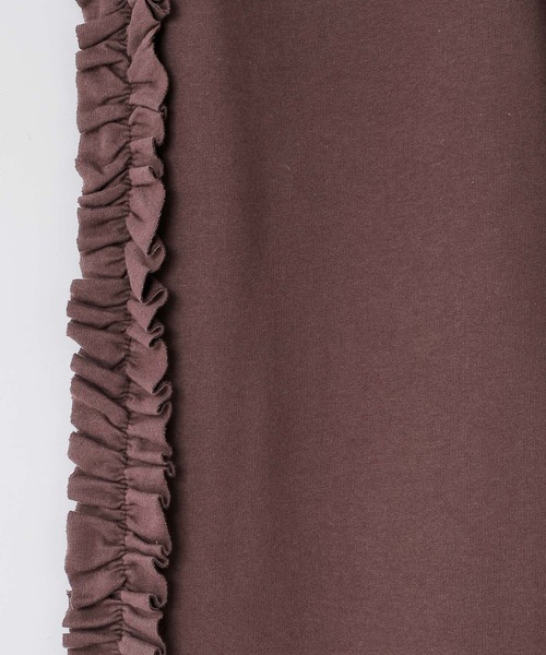 LOWRYS FARM（ローリーズファーム）の「サイドフリルカットパンツ　607239（スウェットパンツ・レディース・ネイビー/ブラウン/ブラック/グレー・SMALL/MEDIUM）」の20枚目の写真