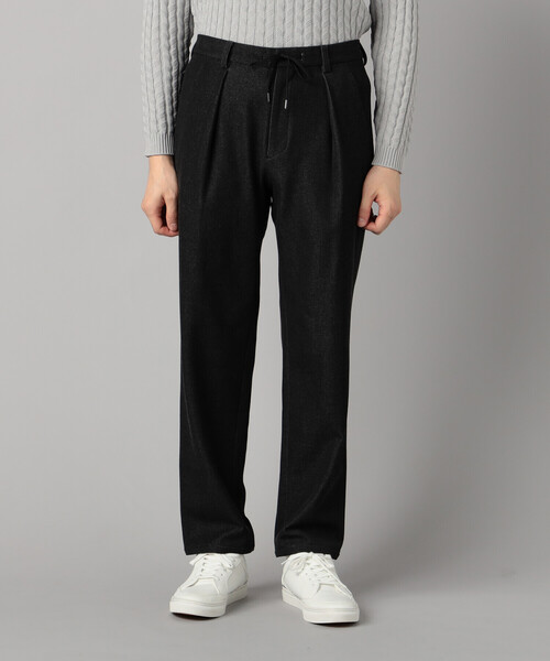 コムサ・メン（COMME CA MEN）/尾州産裏起毛 2WAYストレッチ タックパンツ 尾州産裏起毛 2WAYストレッチ タックパンツ（その他パンツ）｜COMME CA