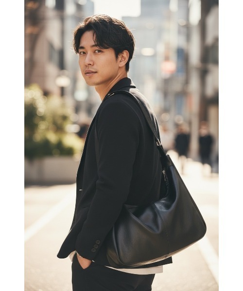 Sakka（サッカ）の「PUレザー ステッチショルダーバッグ（ショルダー