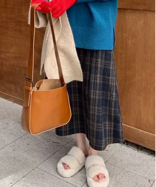 CADBURY（キャドバリー）の「ﾁｪｯｸ柄ｷﾞｬｻﾞｰﾌﾚｱｽｶｰﾄ（スカート）」 - WEAR