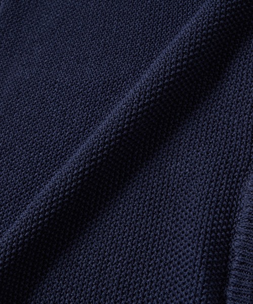SEAGREEN（シーグリーン）の「SEAGREEN(シーグリーン) MOSS STITCH KNIT HOODIE（パーカー・メンズ・アイボリー・4/2）」の3枚目の写真