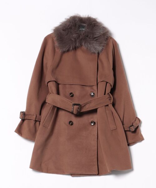 one way（ワンウェイ）の「ファー衿コート（ダウンジャケット/コート・レディース・グレー/ホワイト/ブラウン・FREE）」の18枚目の写真