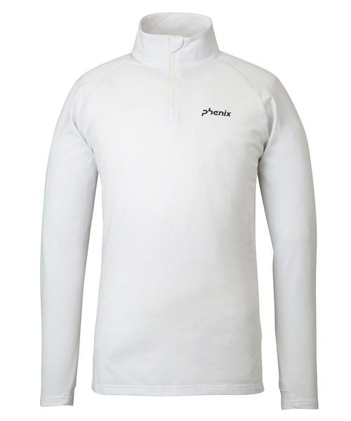 phenix(フェニックス)の「phenix(フェニックス)Phenix Basic Inner フェニックス ブランドロゴ ベーシックインナー(伸縮性/保温性)(Tシャツ/カットソー・メンズ・ネイビー/ホワイト/ブルー/ブラック/カーキ・S/M/L/XL/XXL)」の2枚目の写真