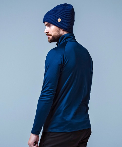 phenix(フェニックス)の「phenix(フェニックス)Phenix Basic Inner フェニックス ブランドロゴ ベーシックインナー(伸縮性/保温性)(Tシャツ/カットソー・メンズ・ネイビー/ホワイト/ブルー/ブラック/カーキ・S/M/L/XL/XXL)」の10枚目の写真