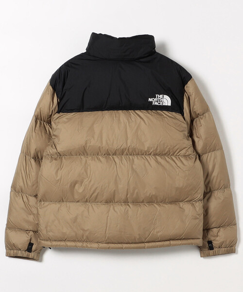 THE NORTH FACE ダウンジャケット Mサイズ ベージュ/黒 THE NORTH FACE/ザ・ノース・フェイス Nuptse Jacket（ダウン