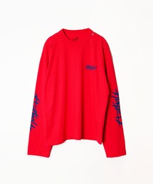 HOLIDAY | SUPER FINE DRY DAMAGE L/S T-SHIRT (CIRCULATION) スーパーファインドライダメージロングスリーブTシャツ (サーキュレーション)(Tシャツ/カットソー)