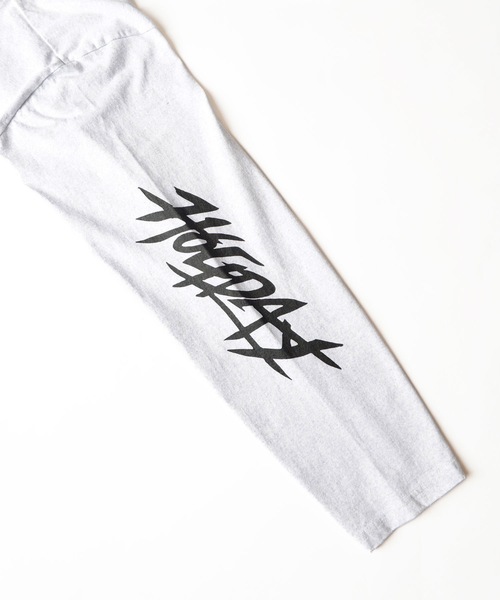 HOLIDAY（ホリデイ）の「SUPER FINE DRY DAMAGE L/S T-SHIRT (CIRCULATION) スーパーファインドライダメージロングスリーブTシャツ (サーキュレーション)（Tシャツ/カットソー・レディース・レッド/シルバーグレー/ブラック・XL）」の11枚目の写真