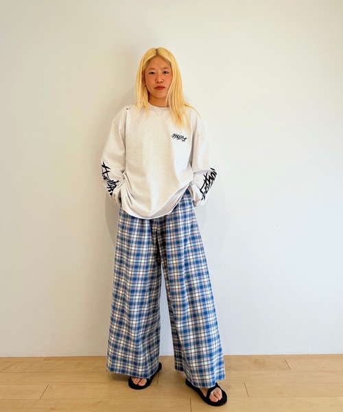 HOLIDAY（ホリデイ）の「SUPER FINE DRY DAMAGE L/S T-SHIRT (CIRCULATION) スーパーファインドライダメージロングスリーブTシャツ (サーキュレーション)（Tシャツ/カットソー・レディース・レッド/シルバーグレー/ブラック・XL）」の17枚目の写真