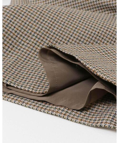 URBAN RESEARCH(アーバンリサーチ)の「ウールブレンドチェックワイドパンツ(その他パンツ・レディース・キャメル/グレー系その他・38/36/40)」の10枚目の写真