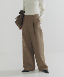 URBAN RESEARCH | ウールブレンドチェックワイドパンツ(その他パンツ)