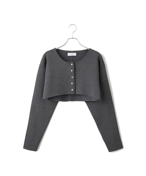 ADAM ET ROPE'(アダムエロペ)の「フォルムカーディガンセットワンピース(ワンピース・レディース・チャコールグレー/ブラック/オレンジ系その他4・FREE)」の11枚目の写真