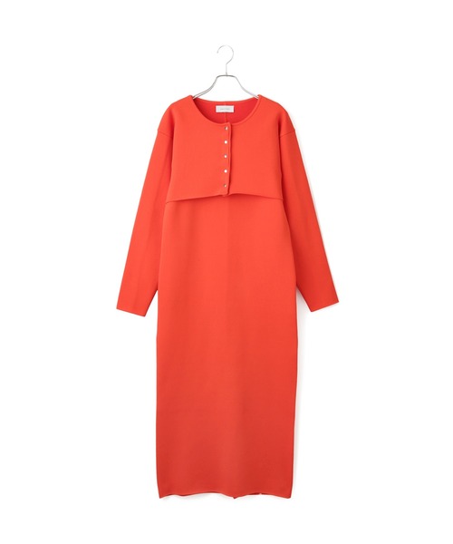 セール】フォルムカーディガンセットワンピース（ワンピース）｜ADAM