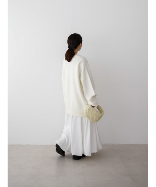 Katrin TOKYO(カトリーントーキョー)の「big crewneck knit(ニット/セーター・レディース・アイボリー/ブラウン系その他/イエロー・FREE/XS)」の22枚目の写真