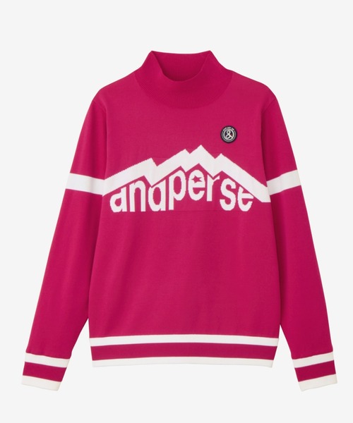 セール】ウインドシャッター袖防風ハイネックセーター（レディース