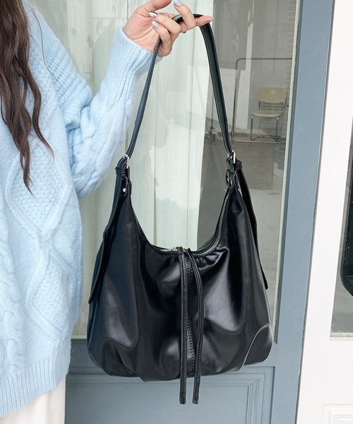 NEW GENTLEMAN（ニュージェントルマン）の「クロエ ショルダーバッグ（ショルダーバッグ・レディース・ブラウン/ブラック・FREE）」の5枚目の写真