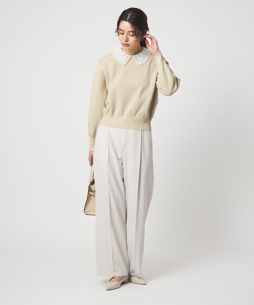 セール】【WEB限定】エリレース 2WAY ニット プルオーバー