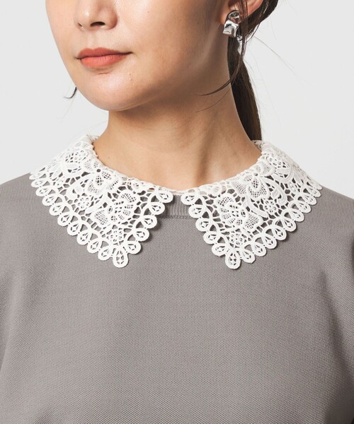 WEB限定】エリレース 2WAY ニット プルオーバー ウォッシャブル