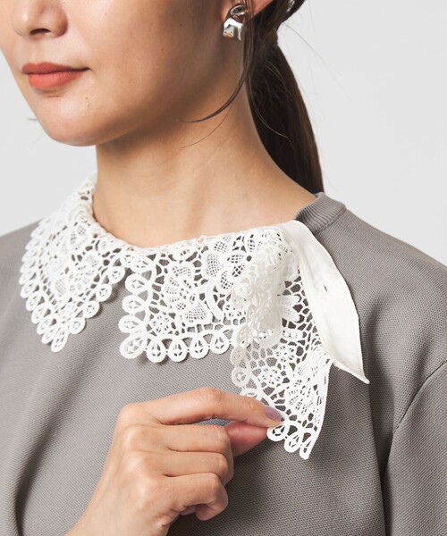 WEB限定】エリレース 2WAY ニット プルオーバー ウォッシャブル