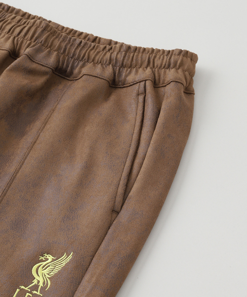 417 EDIFICE(フォーワンセブンエディフィス)の「【Liverpool FC / リバプール FC】Fake Leather Track Pants(スラックス・メンズ・ブラック/ブラウン・MEDIUM/LARGE/X-LARGE)」の8枚目の写真