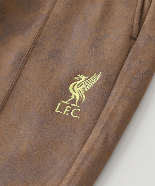 Liverpool FC / リバプール FC】Fake Leather Track Pants（スラックス