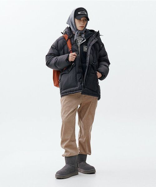 MUSINSA STANDARD（ムシンサスタンダード）の「ウィンター パグ ブーツ [グレー]（ブーツ・レディース・その他・23cm/24cm/25cm/26cm/27cm/28cm）」の3枚目の写真