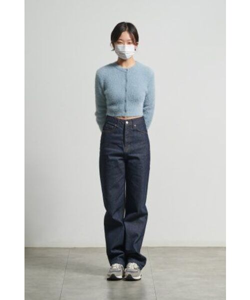 MUSINSA STANDARD WOMAN（ムシンサスタンダードウーマン）の「ウィメンズストレートデニムパンツ [ディープインディゴ]（デニムパンツ・レディース・その他・32/30/29/23/24/25/26/27/28）」の18枚目の写真