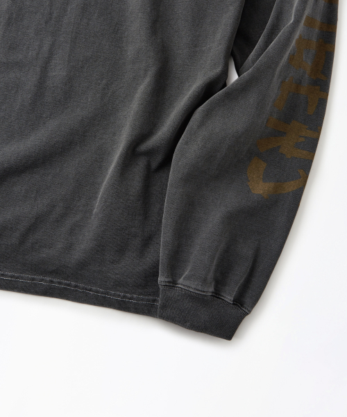 OUTSTANDING(アウトスタンディング)の「MIL SERIES LONG SLEEVE(74TH FIGHTER SQ)_PIGMENT CHARCOAL(Tシャツ/カットソー・レディース・その他・MEDIUM/LARGE/SMALL)」の8枚目の写真