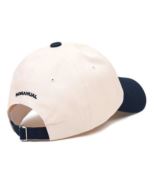 NOMANUAL(NOMANUAL)の「DOODLE BALL CAP - DARK NAVY(キャップ・レディース・その他・FREE)」の2枚目の写真