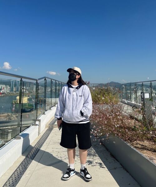 NOMANUAL(NOMANUAL)の「DOODLE BALL CAP - DARK NAVY(キャップ・レディース・その他・FREE)」の9枚目の写真