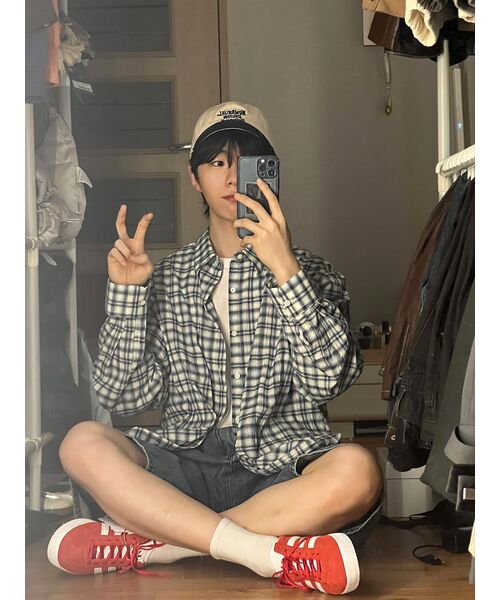 NOMANUAL(NOMANUAL)の「DOODLE BALL CAP - DARK NAVY(キャップ・レディース・その他・FREE)」の12枚目の写真