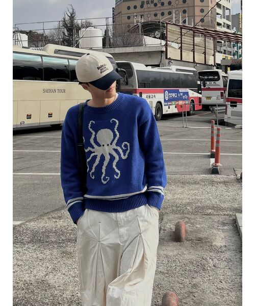 NOMANUAL(NOMANUAL)の「DOODLE BALL CAP - DARK NAVY(キャップ・レディース・その他・FREE)」の13枚目の写真