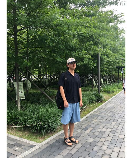 NOMANUAL(NOMANUAL)の「DOODLE BALL CAP - DARK NAVY(キャップ・レディース・その他・FREE)」の18枚目の写真