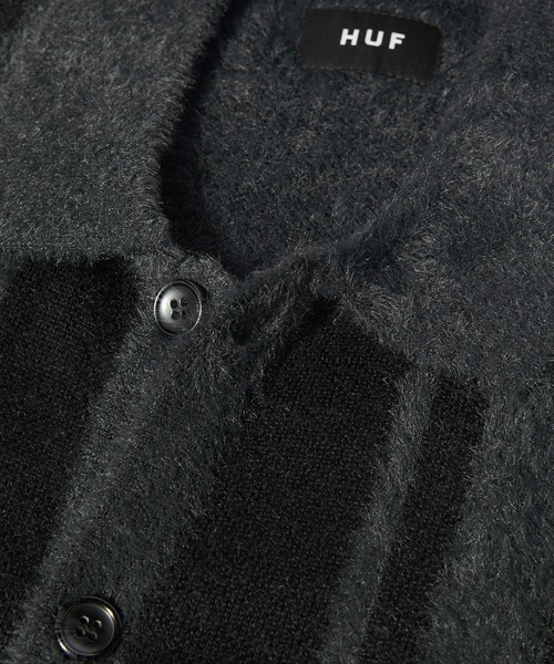 HUF（ハフ）の「PATTERSON SWEATER（ニット/セーター・メンズ・ブラウン/ブラック・S/M/L/XXL/XL）」の14枚目の写真