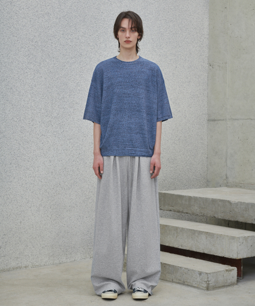 GLW(ジーエルダブリュ)の「ツートンミックスドハーフニットネイビー(ニット/セーター・レディース・その他・LARGE/SMALL/MEDIUM)」の5枚目の写真