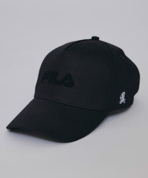 REDYAZEL（レディアゼル）の「［FILA×REDYAZEL］FILAロゴキャップ（キャスケット・レディース・ブルー/ホワイト/ブラック・FREE）」の15枚目の写真