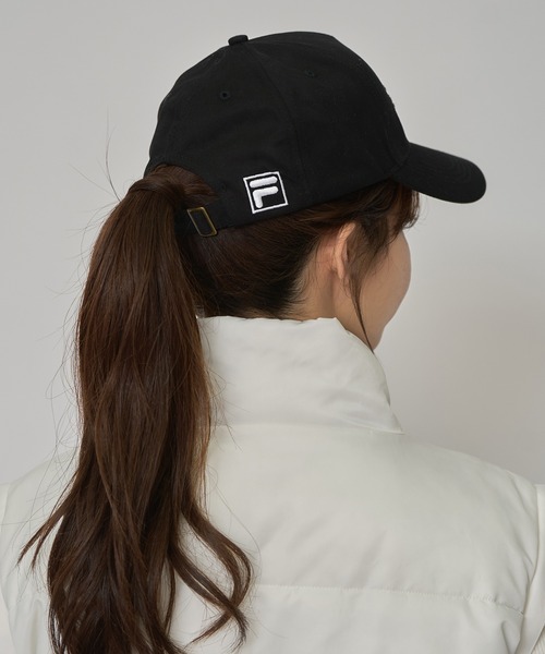 REDYAZEL（レディアゼル）の「［FILA×REDYAZEL］FILAロゴキャップ（キャスケット・レディース・ブルー/ホワイト/ブラック・FREE）」の19枚目の写真