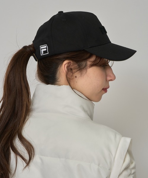 REDYAZEL（レディアゼル）の「［FILA×REDYAZEL］FILAロゴキャップ（キャスケット・レディース・ブルー/ホワイト/ブラック・FREE）」の20枚目の写真
