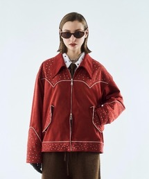 seyto（セイト）の「Fake suede western studs jacket / フェイクスエードウエスタンジャケット（その他アウター）」