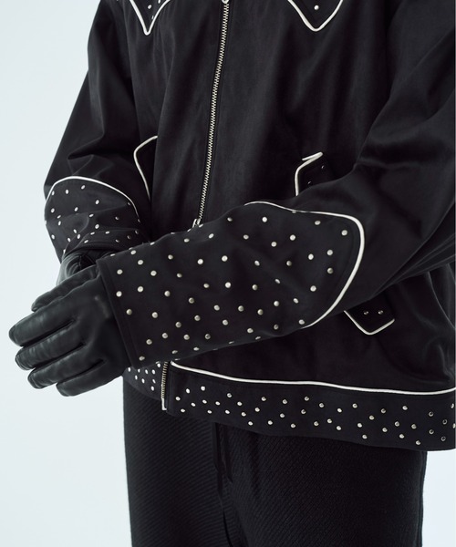seyto(セイト)の「Fake suede western studs jacket / フェイクスエードウエスタンジャケット(その他アウター・メンズ・レッド/ブラック・3/2/1)」の9枚目の写真