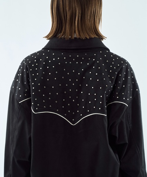 seyto(セイト)の「Fake suede western studs jacket / フェイクスエードウエスタンジャケット(その他アウター・メンズ・レッド/ブラック・3/2/1)」の10枚目の写真
