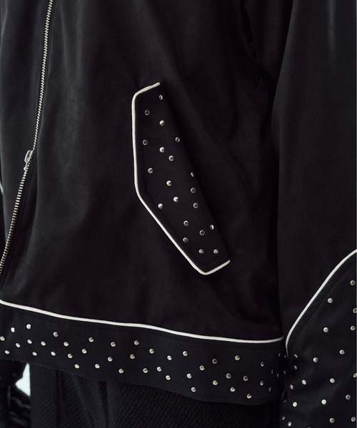 seyto(セイト)の「Fake suede western studs jacket / フェイクスエードウエスタンジャケット(その他アウター・メンズ・レッド/ブラック・3/2/1)」の11枚目の写真