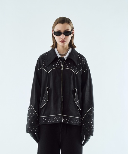seyto(セイト)の「Fake suede western studs jacket / フェイクスエードウエスタンジャケット(その他アウター・メンズ・レッド/ブラック・3/2/1)」の13枚目の写真