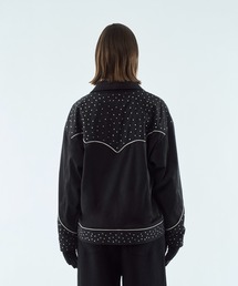 Fake suede western studs jacket / フェイクスエードウエスタン