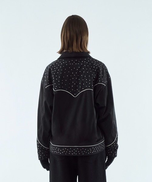 seyto(セイト)の「Fake suede western studs jacket / フェイクスエードウエスタンジャケット(その他アウター・メンズ・レッド/ブラック・3/2/1)」の4枚目の写真