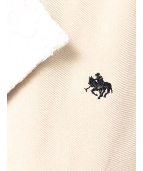 POLO BCS(ポロ ビーシーエス)の「【POLO BCSコラボ】テーラーカラーフレアワンピース(ワンピース・レディース・アイボリー/グレー/ブラウン・SMALL/MEDIUM)」の9枚目の写真